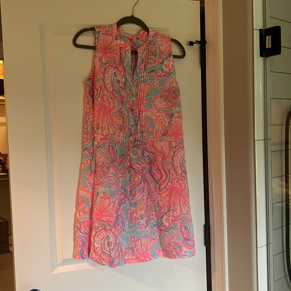 Lilly Pulitzer linen dress size small